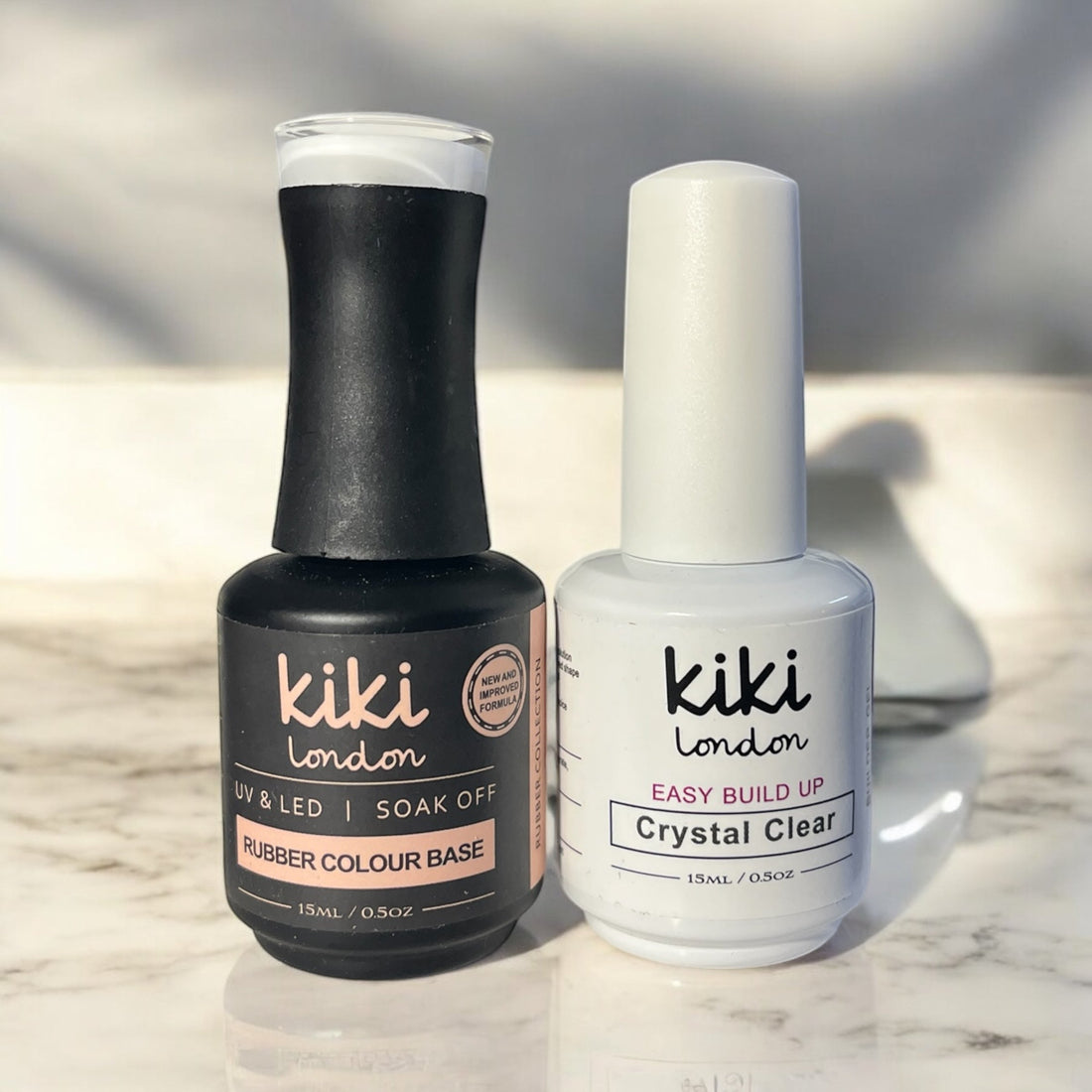 Het verschil tussen Easy Build up Gel (BIAB) en Rubber Base - Kiki London Benelux