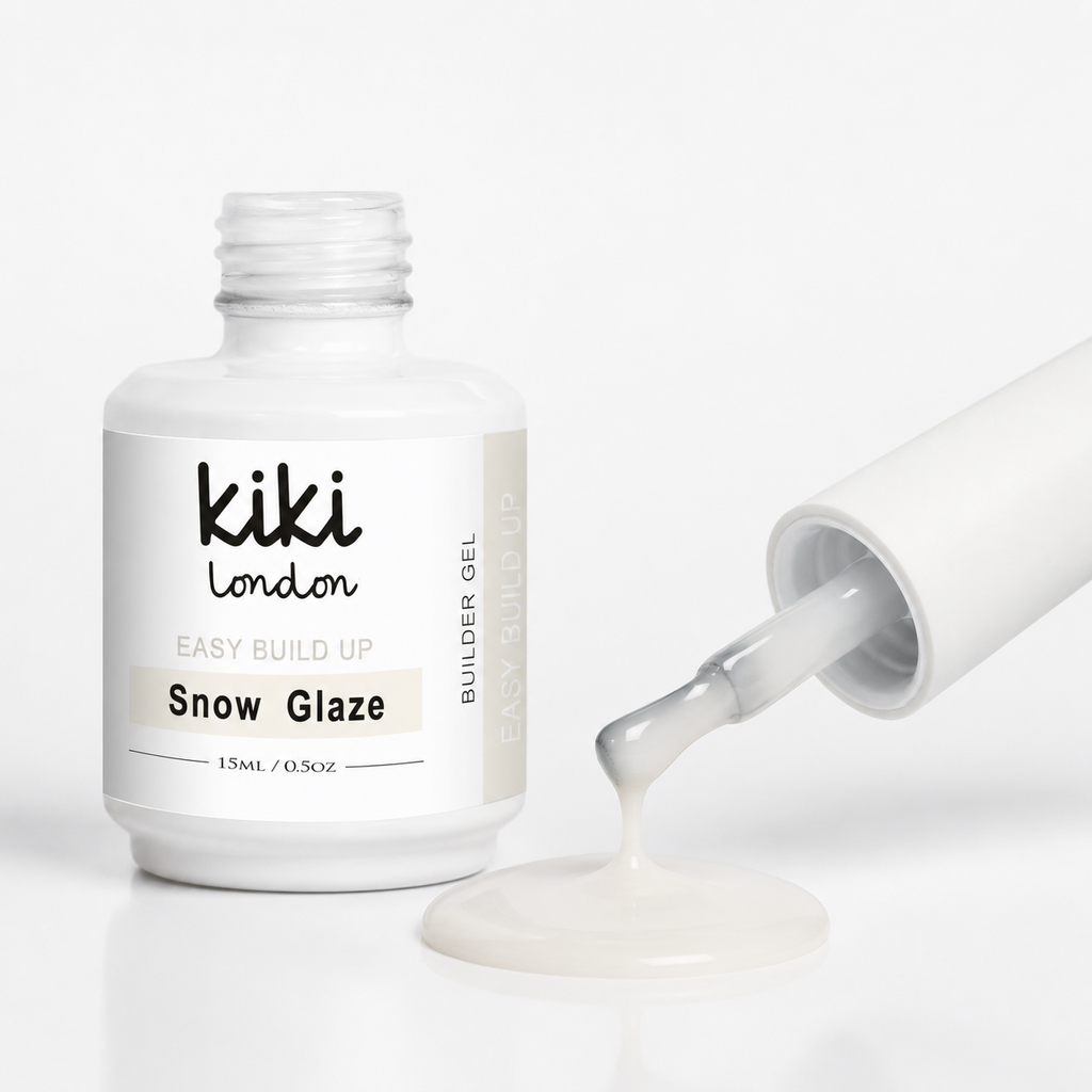 Easy Build Up Builder Gel Snow Glaze 15ml