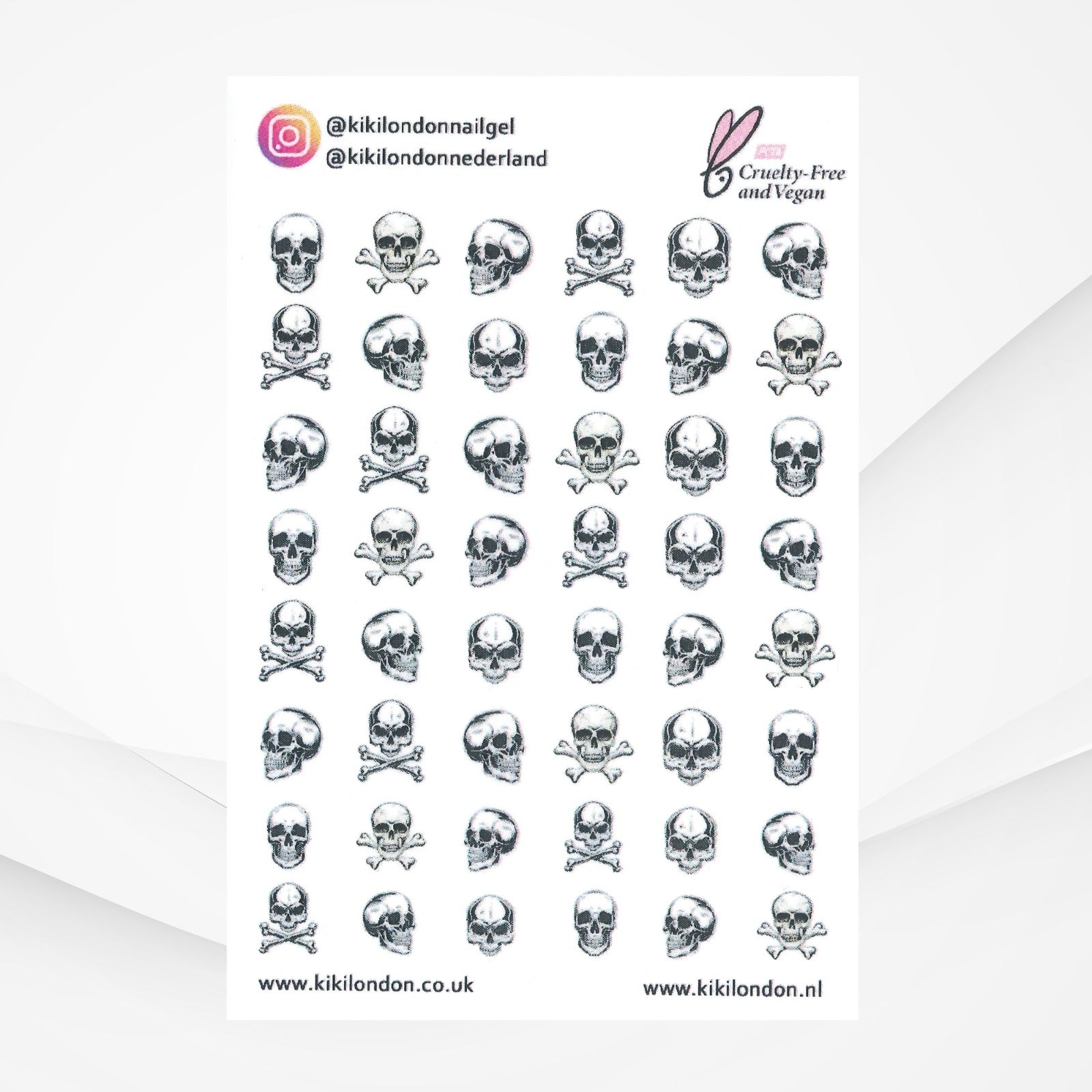 Water Decals Classic Skulls