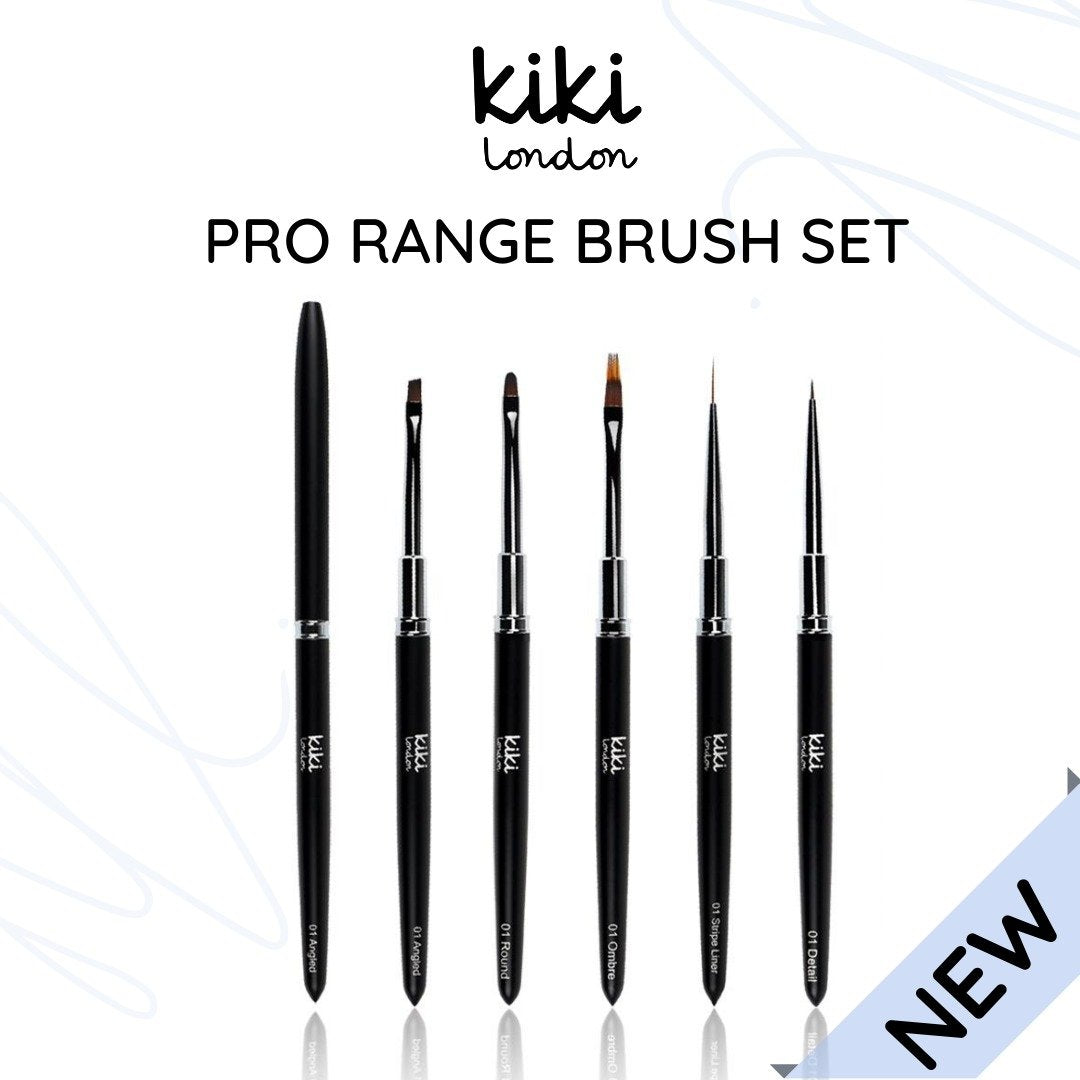 Pro Range Nail Art Angled Brush